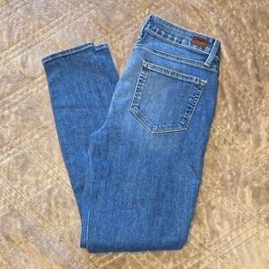 PAIGE Verdugo Ankle Blue Distressed Women's Jeans size 30